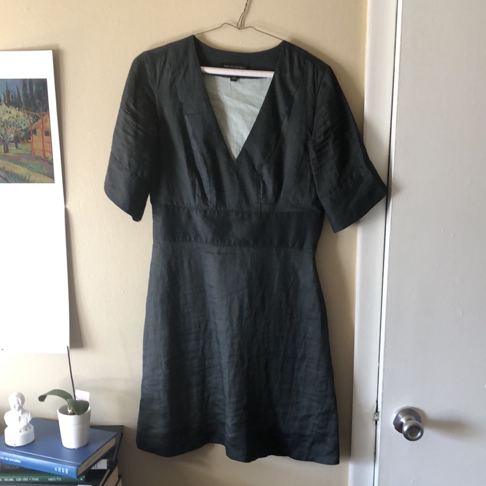 Banana Republic Ramie mini dress